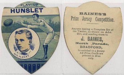 Baines Card - Albert Goldthorpe