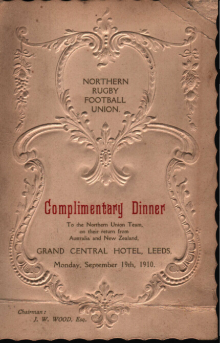 Dinner Card Front