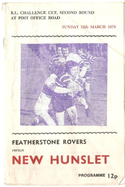 Featherstone Rovers v New Hunslet