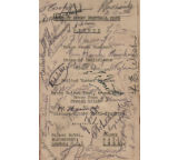 1934 Cup Final Autographs