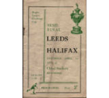 Leeds v Halifax 1938