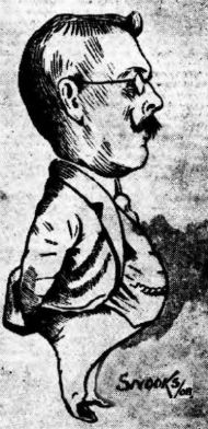 James Goldthorpe Caricature
Yorks Evening Post 5th December 1908