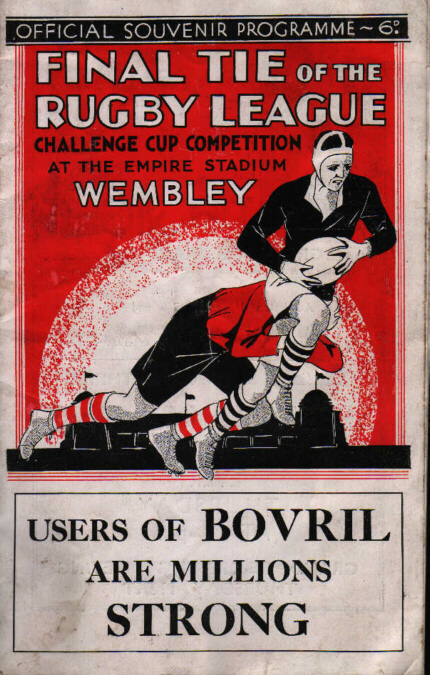 Cup Final Programme