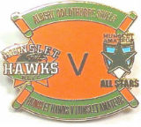Albert Goldthorpe Shield Pin Badge