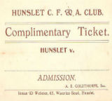 Complimentary Ticket