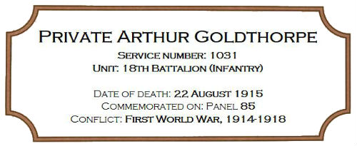 Arthur Goldthorpe