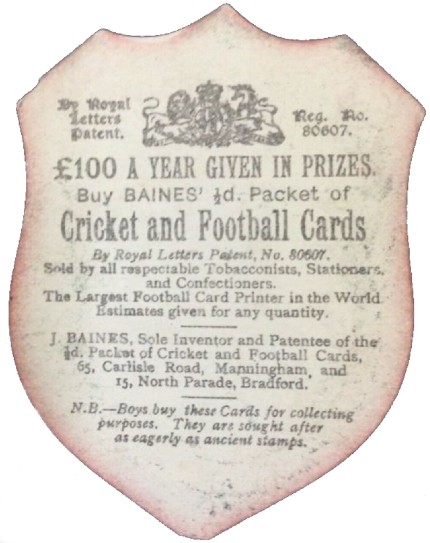 Baines Card - Albert Goldthorpe