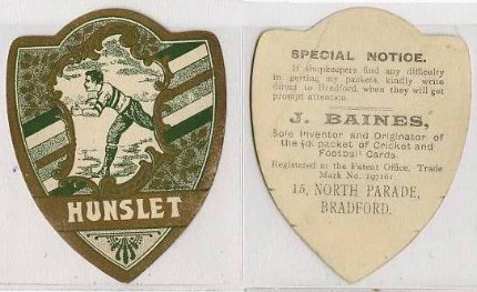 Baines Card - Hunslet