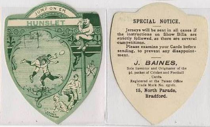 Baines Card - Hunslet