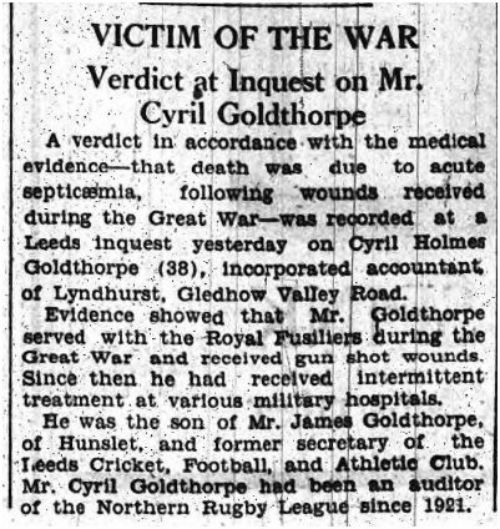 Cyril Goldthorpe