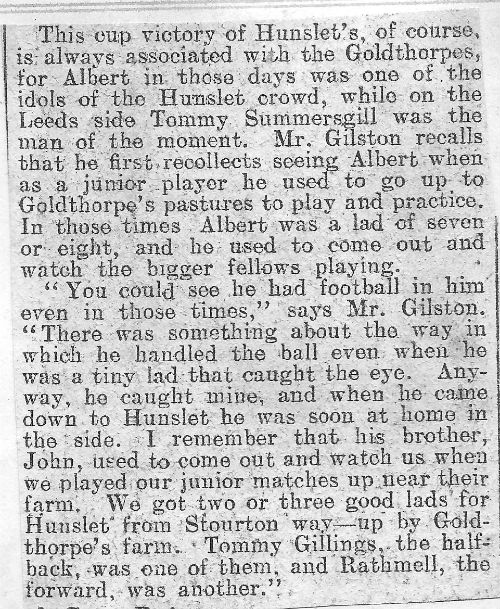 Walter Gilston Remembers