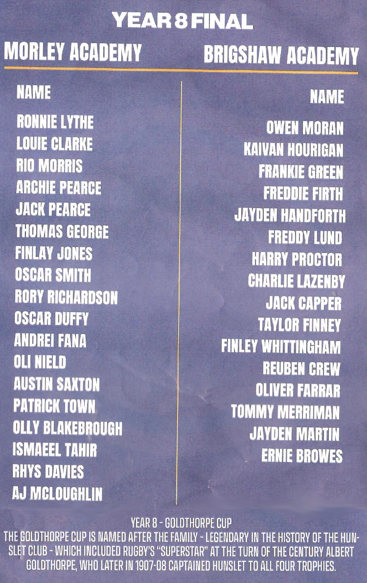 Team Sheet