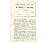 Hunslet v Leeds 1958
